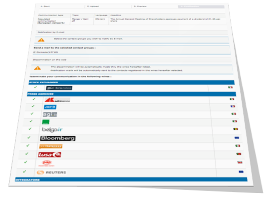 Newscenter step 4